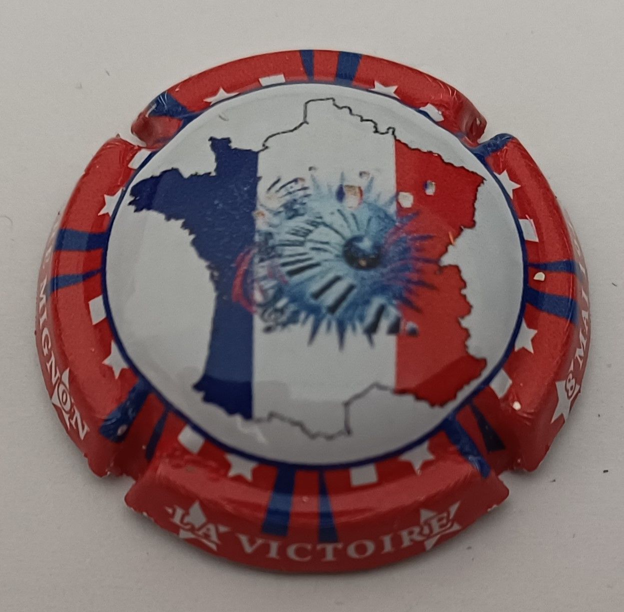 BELLE CAPSULE CHAMPAGNE PIERRE MIGNON FLEUR DE LA VICTOIRE REF N°312g NEWS