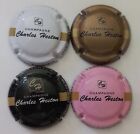4 BELLES CAPSULES CHAMPAGNE SIX COTEAUX CHARLES HESTON REF N°51 a 51c NEWS