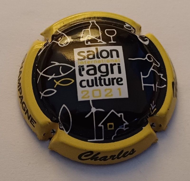 BELLE CAPSULE CHAMPAGNE CHARLES HESTON SALON AGRICULTURE 2021 REF N° 36c NEWS BELLE CAPSULE CHAMPAGNE CHARLES HESTON SALON AGRICULTURE 2021 REF N° 36c NEWS