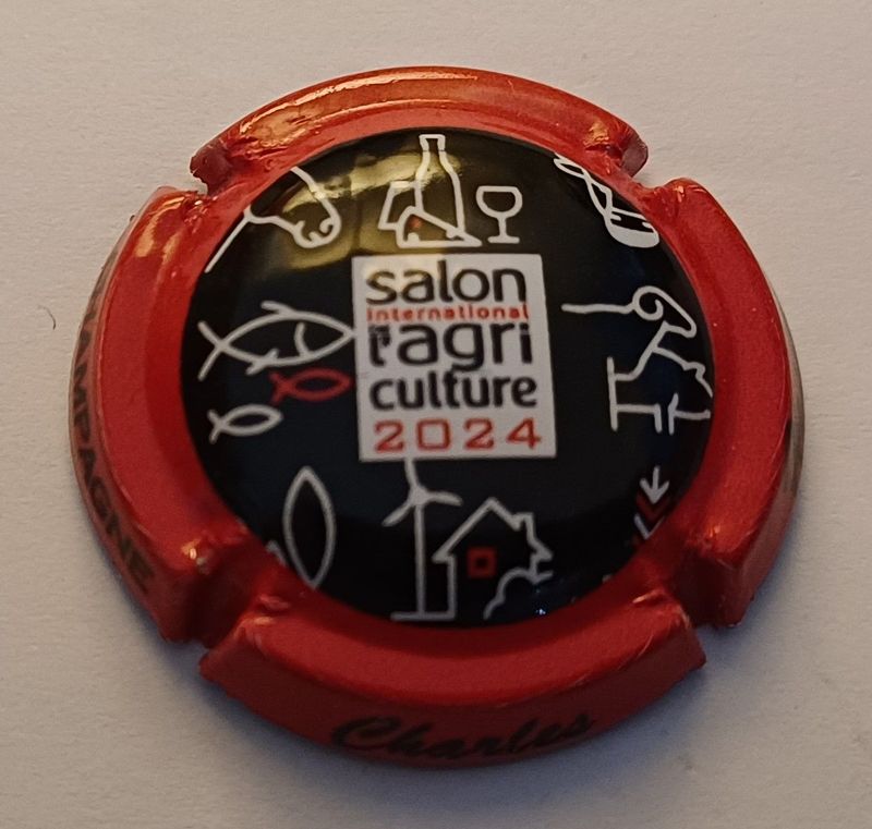 BELLE CAPSULE CHAMPAGNE CHARLES HESTON SALON AGRICULTURE 2024 REF N° 36f NEWS BELLE CAPSULE CHAMPAGNE CHARLES HESTON SALON AGRICULTURE 2024 REF N° 36f NEWS