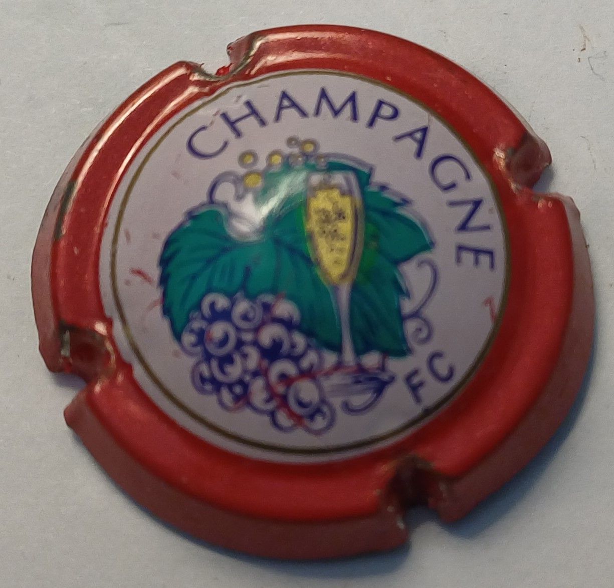 BELLE CAPSULE CHAMPAGNE GENERIQUE AVEC FC REF N°605 NEWS