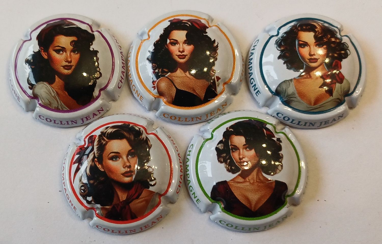 5 BELLES CAPSULES CHAMPAGNE COLLIN JEAN FEMMES 2025 NEWS