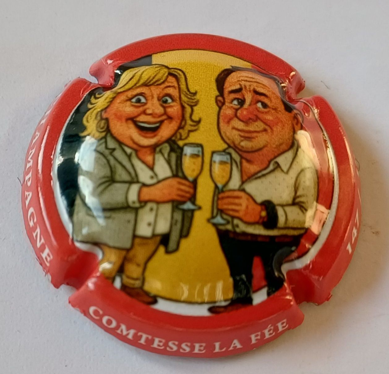 BELLE CAPSULE CHAMPAGNE COMTESSE LA FEE RUILBEURS 2025 180EX REF N°A54 NEWS