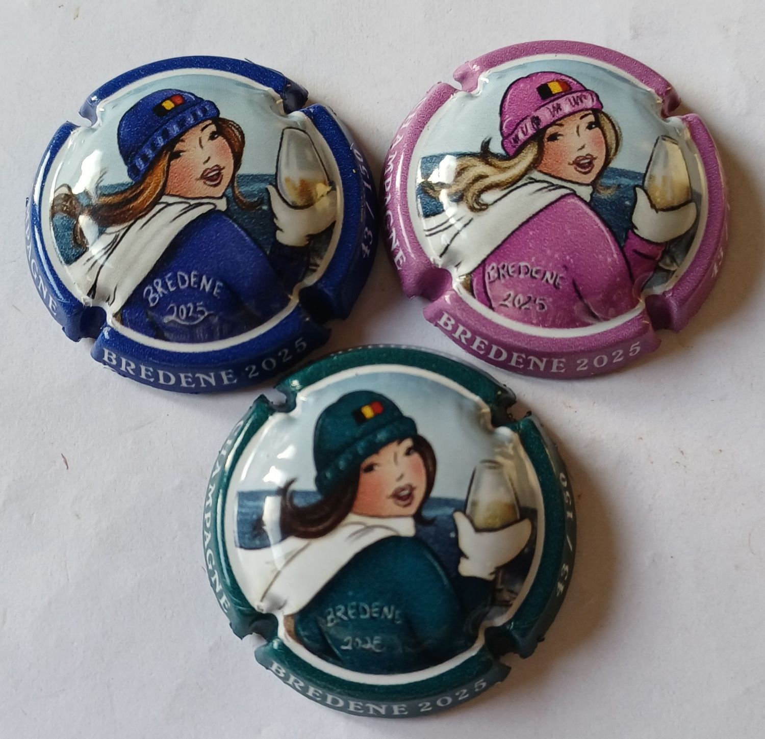 BELLE CAPSULE CHAMPAGNE COMTESSE LA FEE BREDENE 2025 150EX REF N°A55 a A54b NEWS