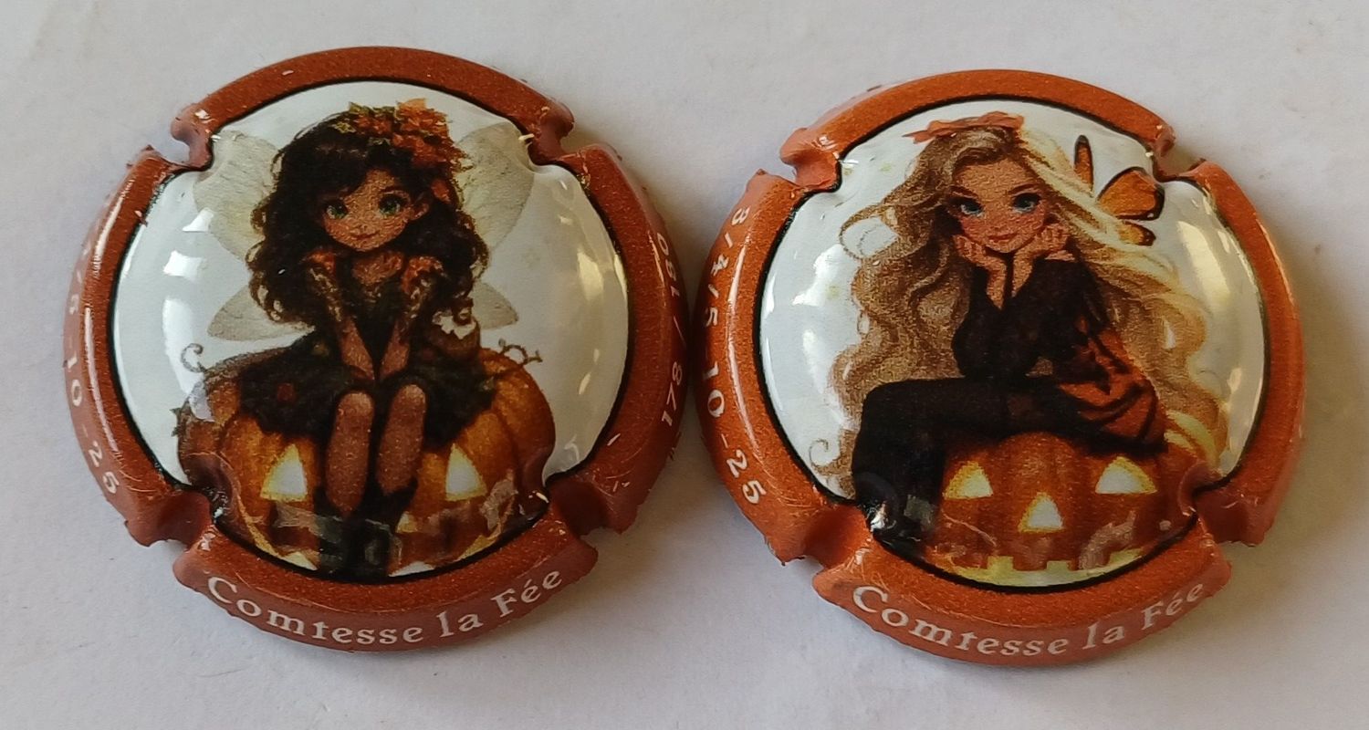 2 BELLES CAPSULES CHAMPAGNE COMTESSE LA FEE BREDENE 2025 180EX NEWS