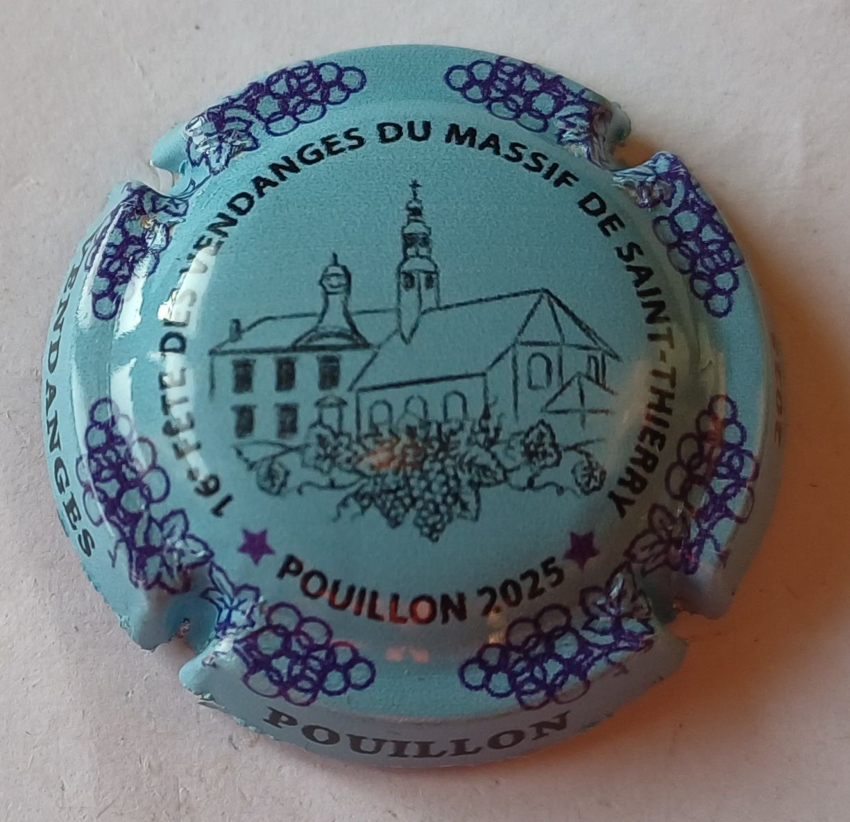 BELLE CAPSULE CHAMPAGNE FETES DES VENDANGES 2025 POUILLON NEWS