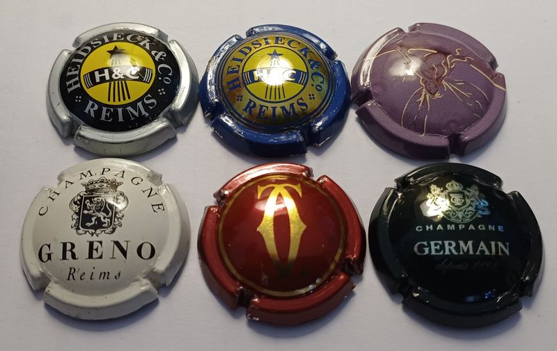 6 BELLES CAPSULES QUART CHAMPAGNE GRANDE MAISON NEWS