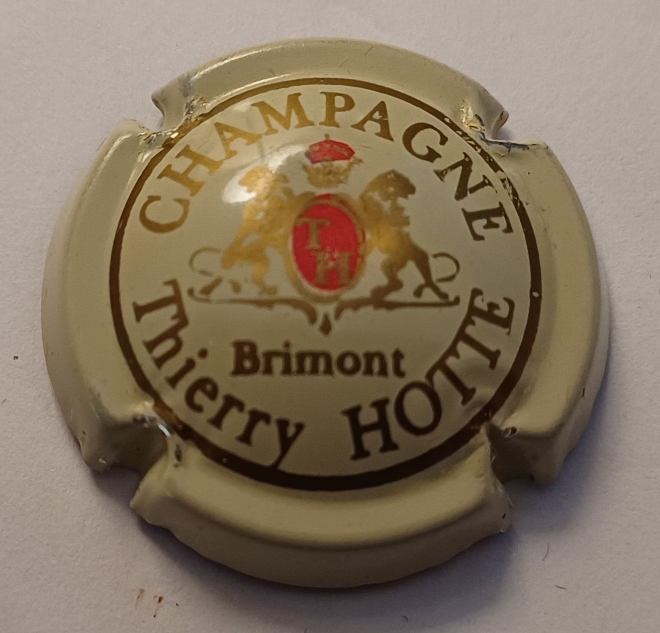 BELLE CAPSULE CHAMPAGNE HOTTE THIERRY REF N°1 NEWS
