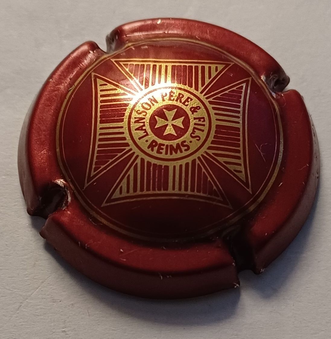 BELLE CAPSULE CHAMPAGNE LANSON REF N°85 NEWS