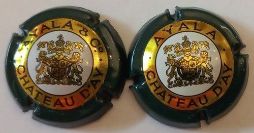 2 BELLES CAPSULES CHAMPAGNE AYALA REF N°17 et 18 NEWS