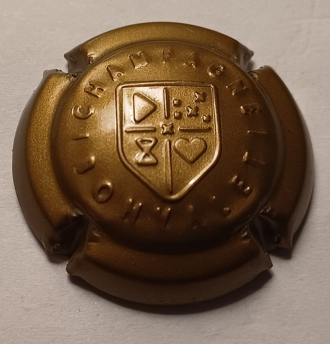 BELLE CAPSULE CHAMPAGNE BONVALET ESTAMPES RÉF N°1c NEWS