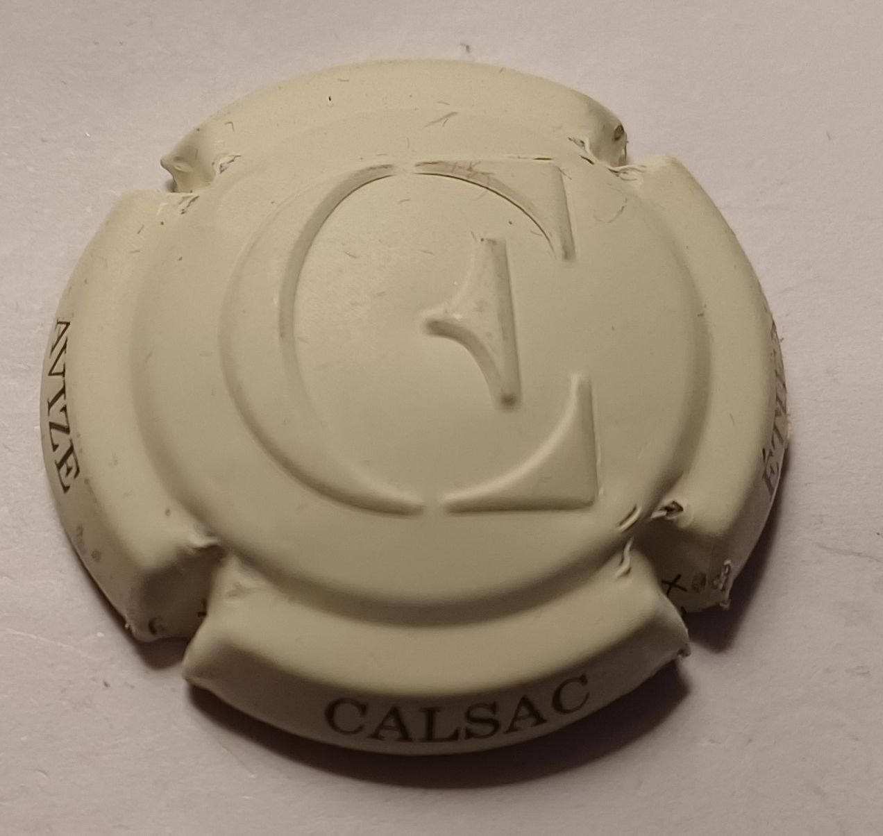 BELLE CAPSULE CHAMPAGNE CALSAC ETIENNE ESTAMPES RÉF N°3 NEWS