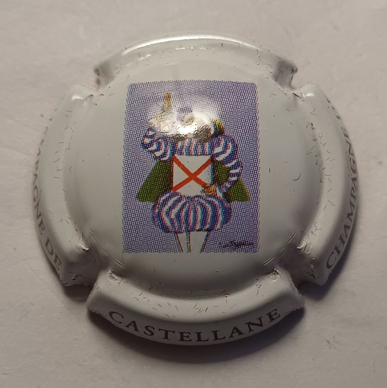 BELLE CAPSULE CHAMPAGNE DE CASTELLANE RÉF N°87d NEWS