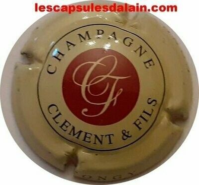 BELLE CAPSULE CHAMPAGNE CLEMENT & FILS RÉF N°12a NEWS