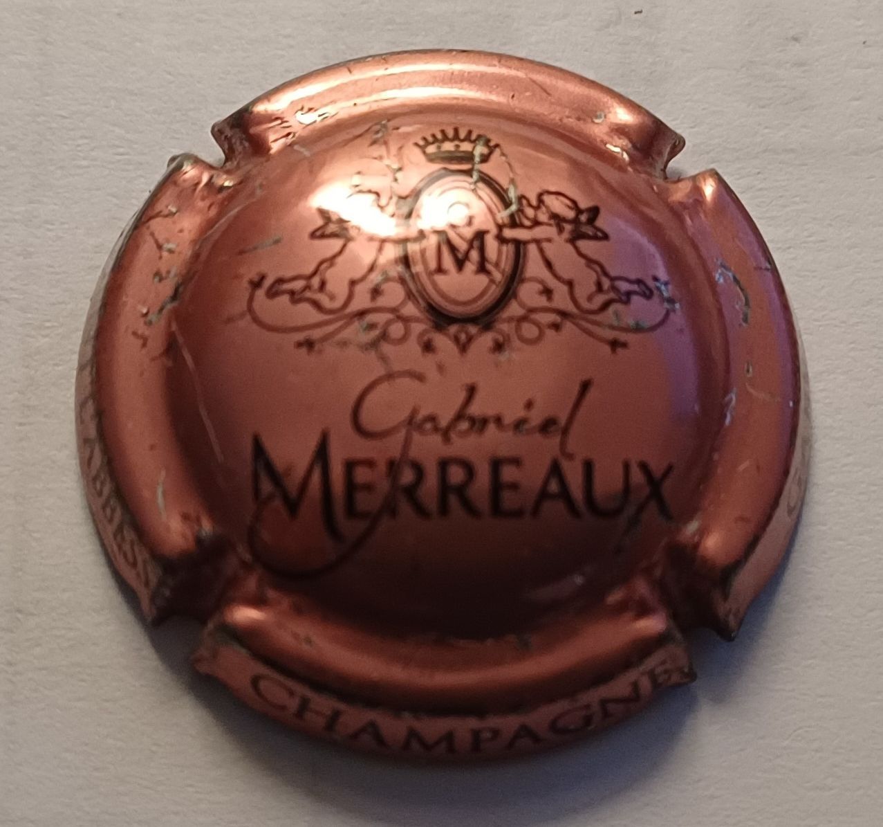 BELLE CAPSULE CHAMPAGNE MERREAUX GABRIEL REF N°8 NEWS