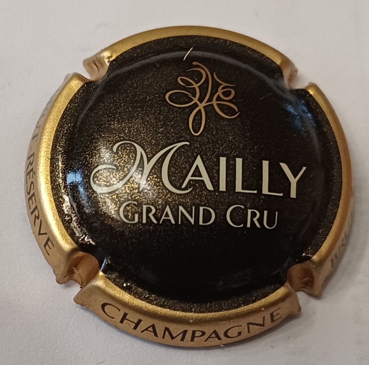 BELLE CAPSULE CHAMPAGNE MAILLY CHAMPAGNE BRUT RESERVE REF N°21 NEWS