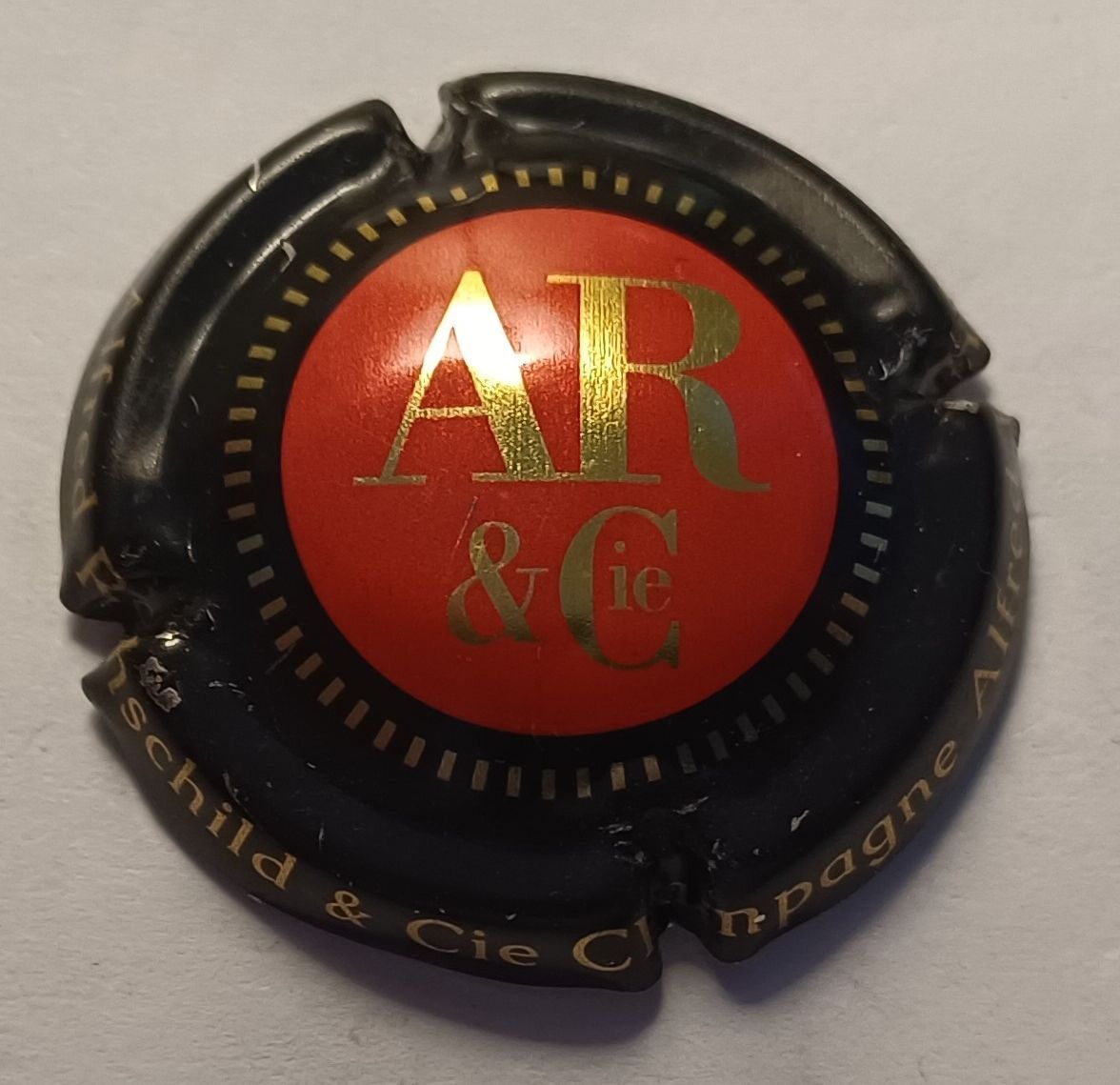 BELLE CAPSULE CHAMPAGNE ROTHSCHILD ALFRED RÉF N°2 NEWS