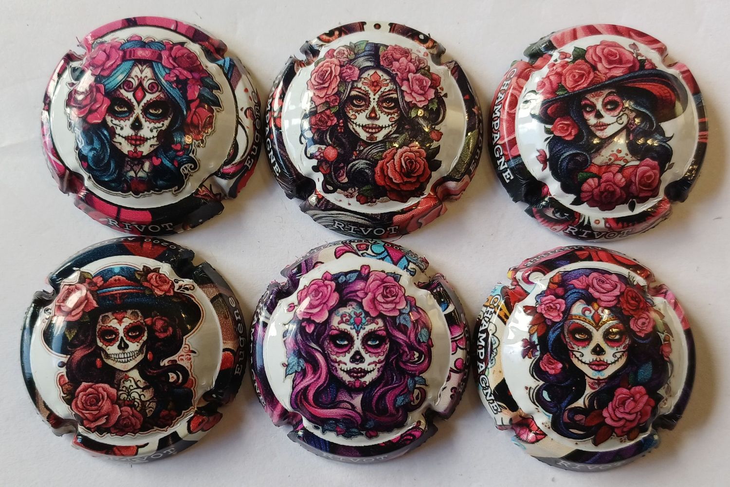 6 BELLES CAPSULES CHAMPAGNE RIVOT EUGENE HALLOWEEN 2025 NEWS