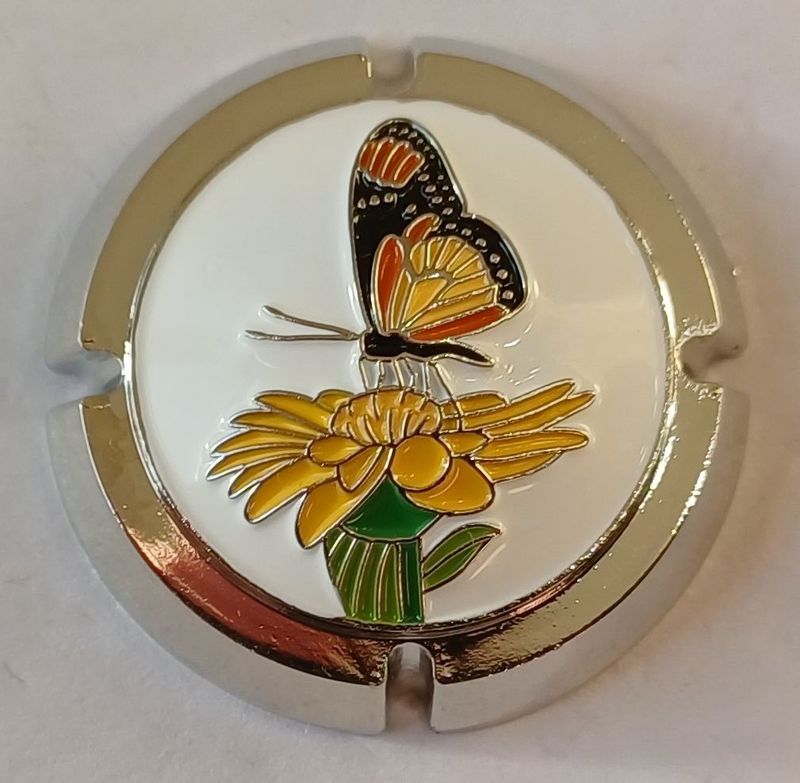 BELLE CAPSULE CHAMPAGNE BIJOU PIERRE DUBOIS PAPILLON 120EX 2025 FLEUR JAUNE NEWS