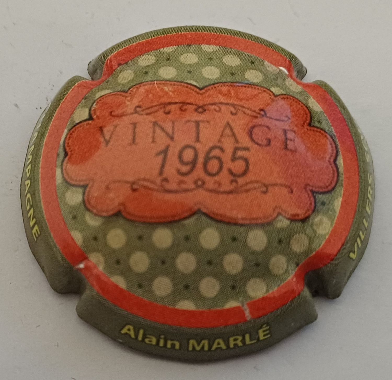 JEROBOAM CHAMPAGNE MARLE ALAIN VINTAGE 1965 REF N°6e NEWS