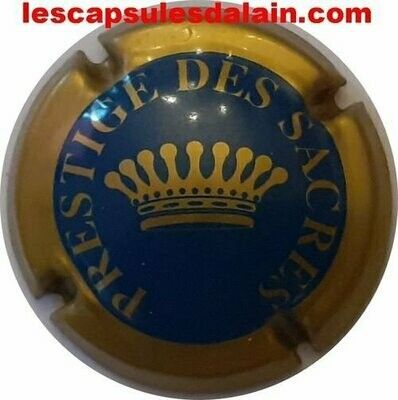 BELLE CAPSULE CHAMPAGNE PRESTIGE DES SACRES RÉF N°2 MAT NEWS