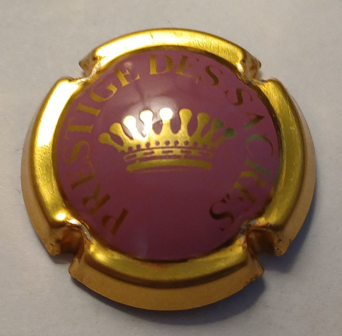 BELLE CAPSULE CHAMPAGNE PRESTIGE DES SACRES RÉF N°6 NEWS