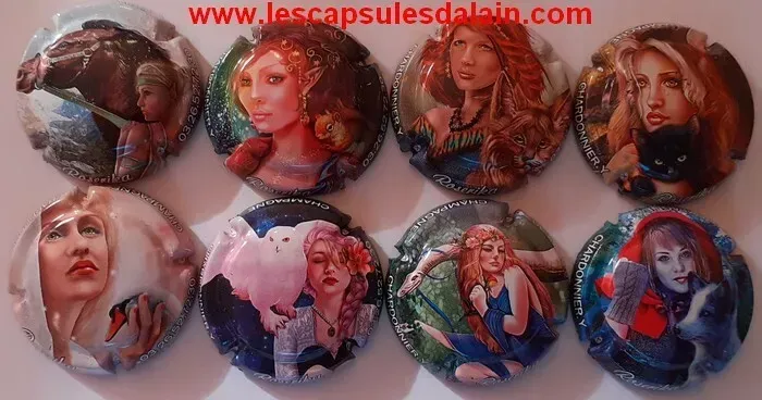 8 BELLES CAPSULES CHAMPAGNE CHARDONNIER YANNICK N°79 A 79G NEWS 8 BELLES CAPSULES CHAMPAGNE CHARDONNIER YANNICK N°79 A 79G NEWS