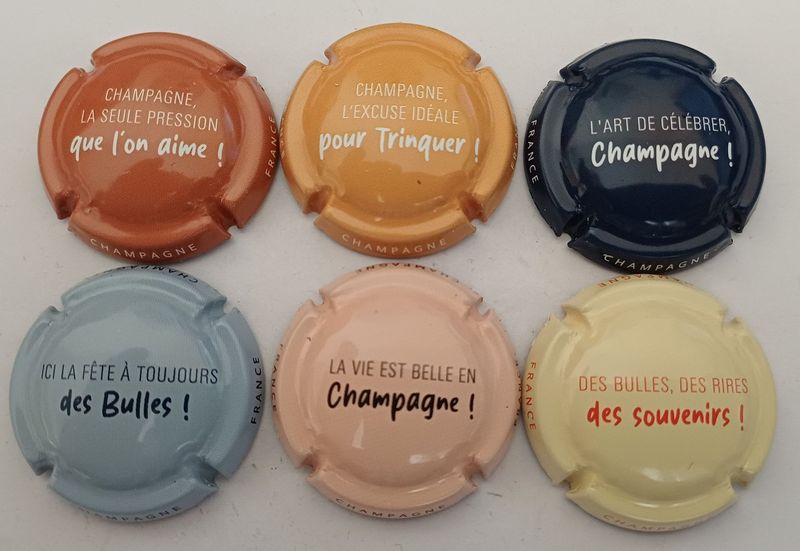 6 BELLES CAPSULES CHAMPAGNE GENERIQUE L'AMOUR DU CHAMPAGNE 2025 NEWS 6 BELLES CAPSULES CHAMPAGNE GENERIQUE L'AMOUR DU CHAMPAGNE 2025 NEWS
