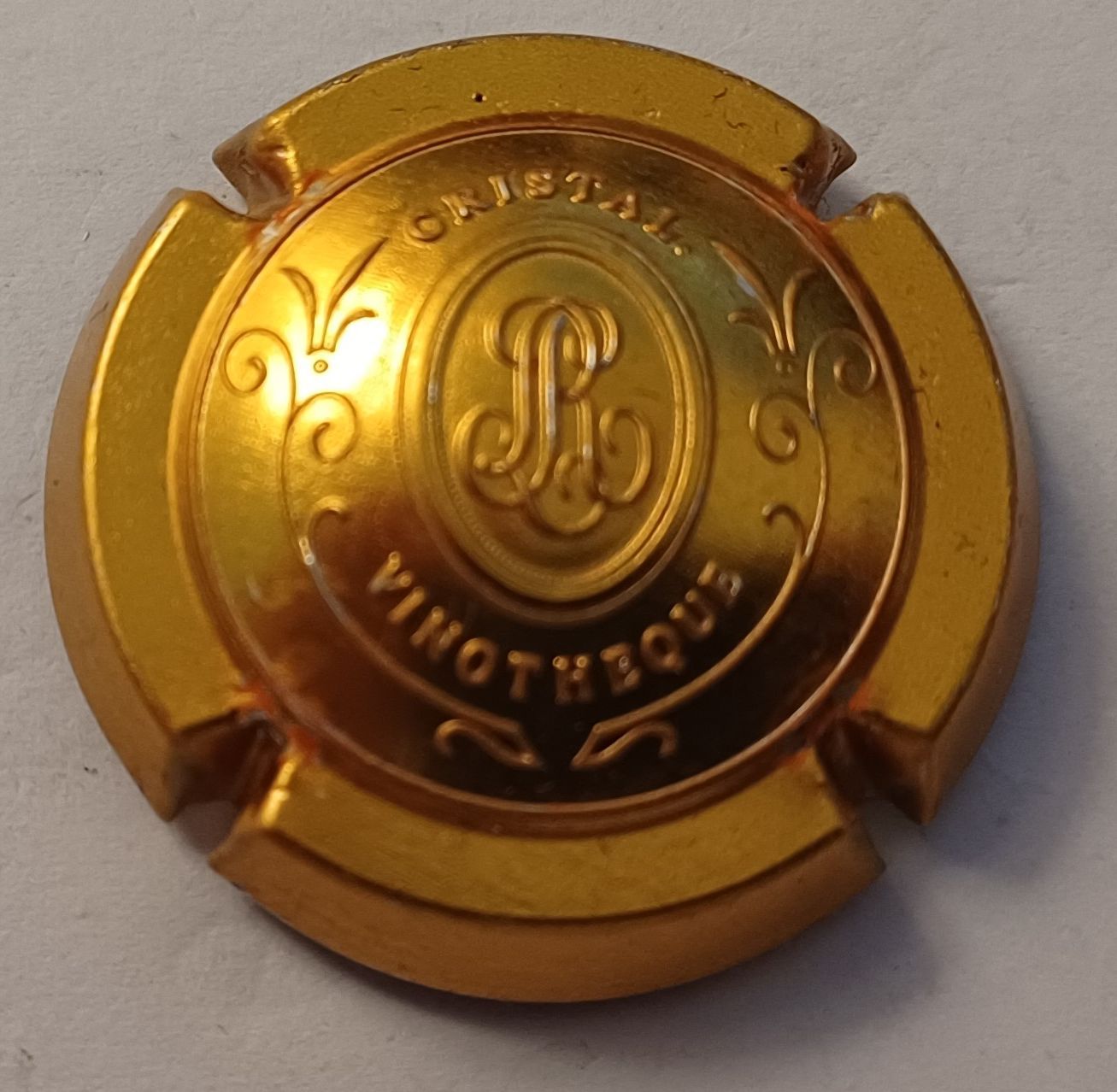 BELLE CAPSULE CHAMPAGNE ROEDERER LOUIS ESTAMPE RÉF N°121 NEWS