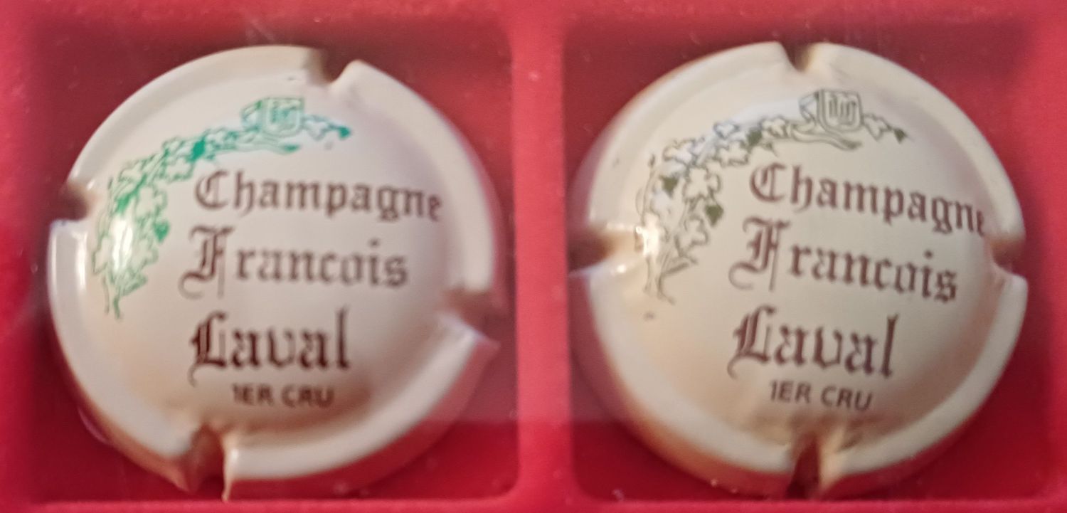 2 BELLES CAPSULES CHAMPAGNE FRANCOIS LAVAL NEWS
