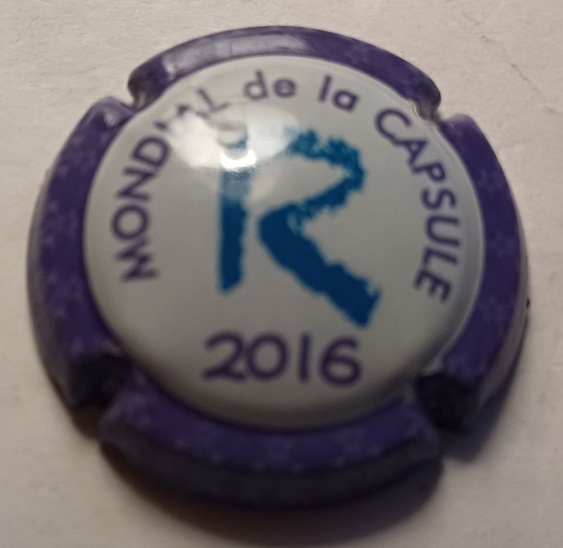 BELLE CAPSULE CHAMPAGNE LE MONDIAL DE LA CAPSULE 2016 REF N°25b NEWS BELLE CAPSULE CHAMPAGNE LE MONDIAL DE LA CAPSULE 2016 REF N°25b NEWS