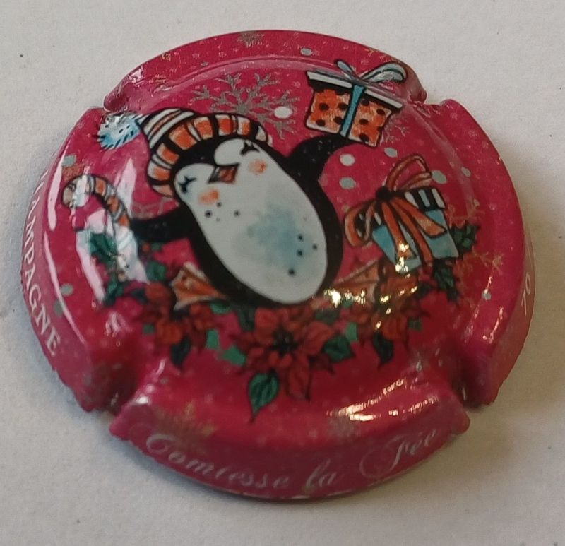 BELLE CAPSULE CHAMPAGNE COMTESSE LA FEE 300EX/3 CALENDRIER DE L'AVENT 2025 NEWS