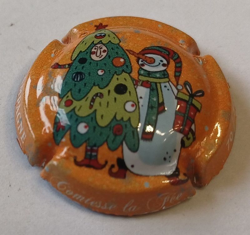 BELLE CAPSULE CHAMPAGNE COMTESSE LA FEE 300EX/5 CALENDRIER DE L'AVENT 2025 NEWS