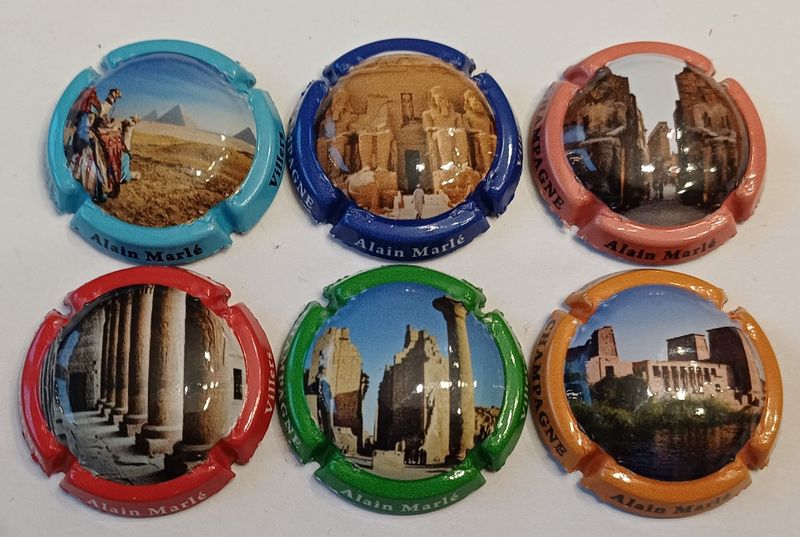 6 BELLES CAPSULES CHAMPAGNE ALAIN MARLE EGYPTE 2025 NEWS