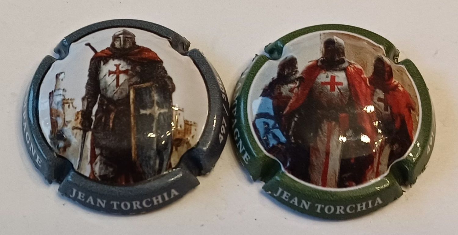 2 BELLES CAPSULES CHAMPAGNE TORCHIA MEDIEVAL 500EX 2025 NEWS