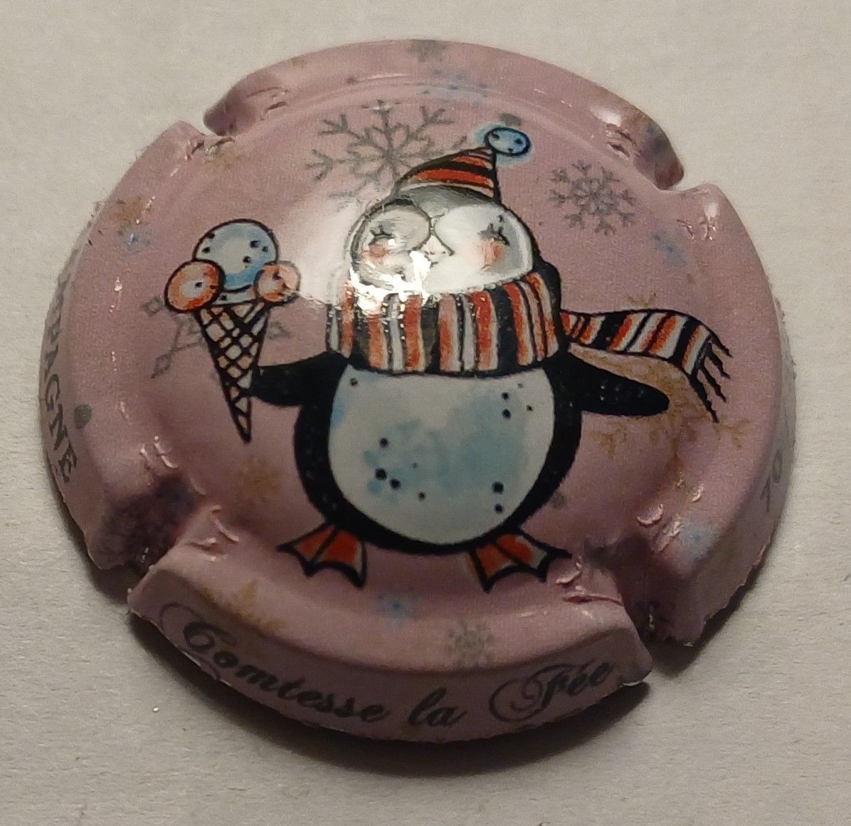 BELLE CAPSULE CHAMPAGNE COMTESSE LA FEE 300EX N°9 CALENDRIER DE L'AVENT 2025 NEWS