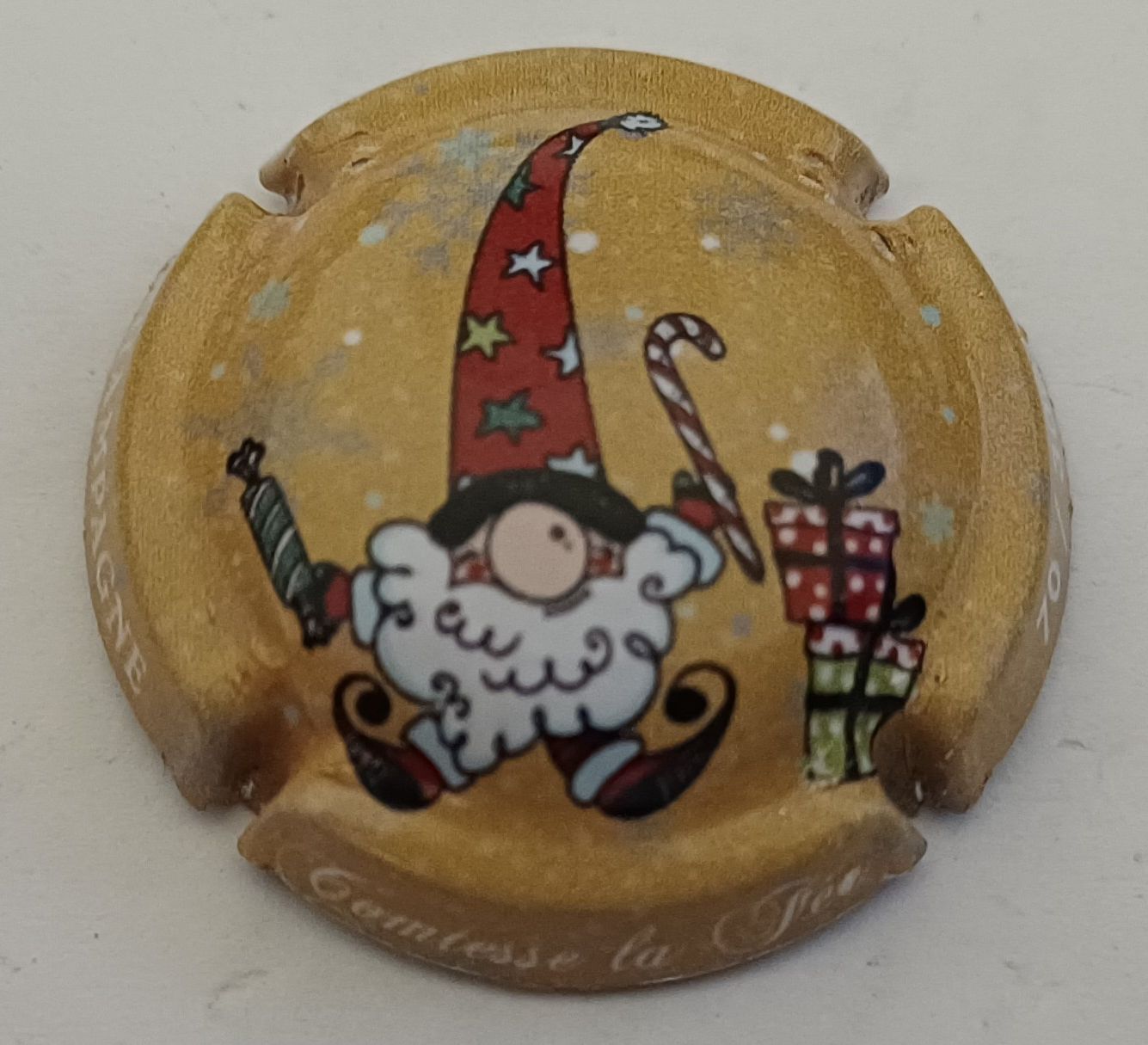 BELLE CAPSULE CHAMPAGNE COMTESSE LA FEE 300EX N°12 CALENDRIER DE L'AVENT 2025 NEWS