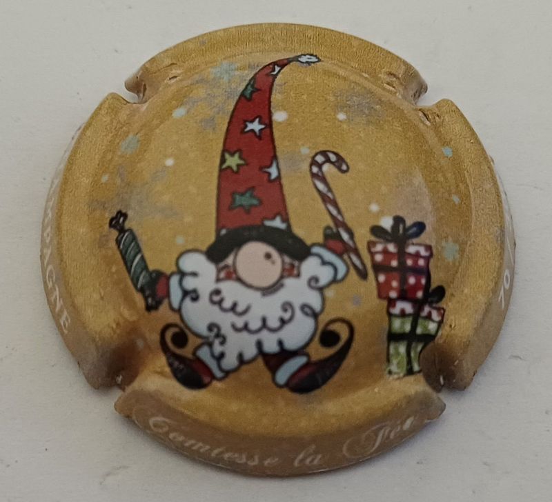 BELLE CAPSULE CHAMPAGNE COMTESSE LA FEE 300EX N°12 CALENDRIER DE L'AVENT 2025 NEWS