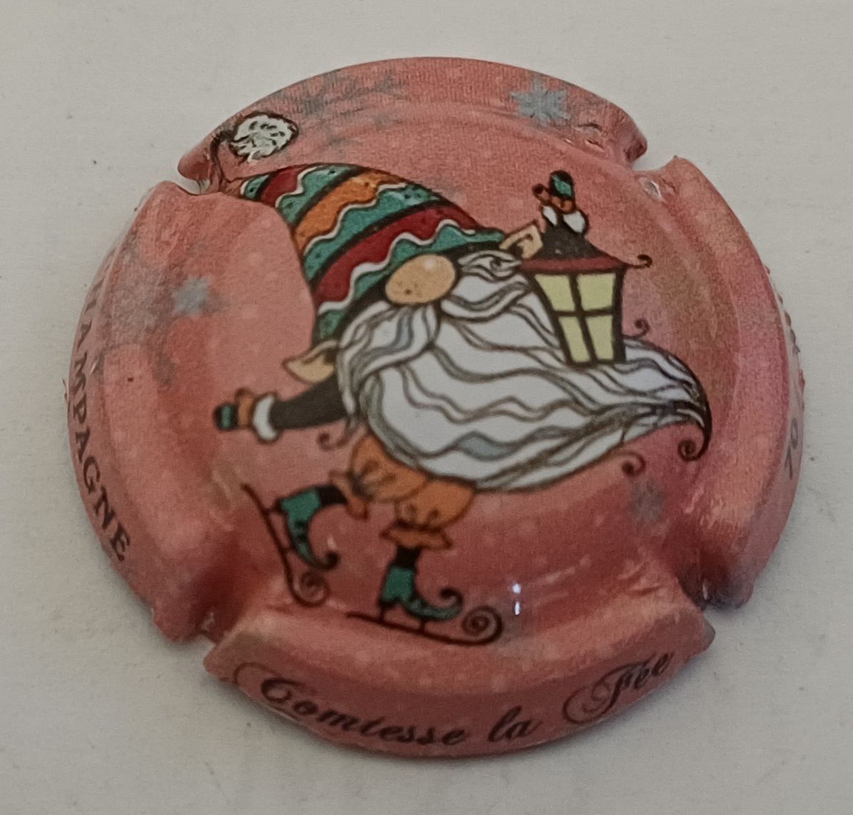 BELLE CAPSULE CHAMPAGNE COMTESSE LA FEE 300EX N°13 CALENDRIER DE L'AVENT 2025 NEWS