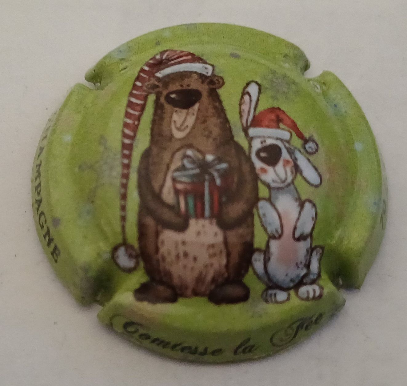 BELLE CAPSULE CHAMPAGNE COMTESSE LA FEE 300EX N°14 CALENDRIER DE L'AVENT 2025 NEWS