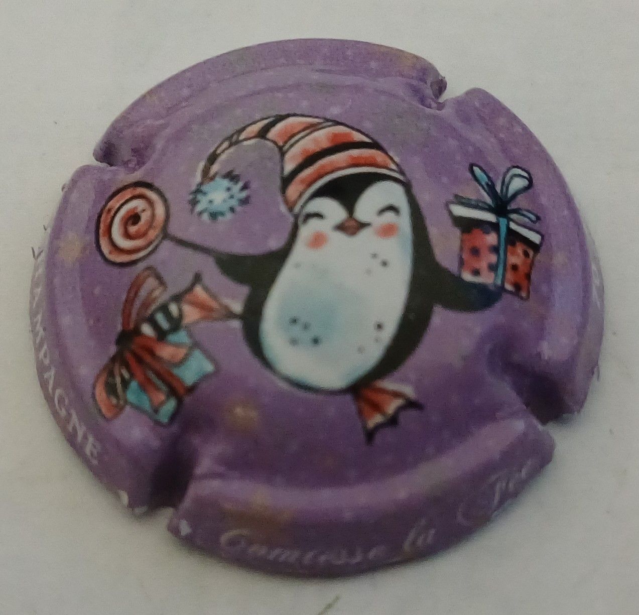 BELLE CAPSULE CHAMPAGNE COMTESSE LA FEE 300EX N°15 CALENDRIER DE L'AVENT 2025 NEWS