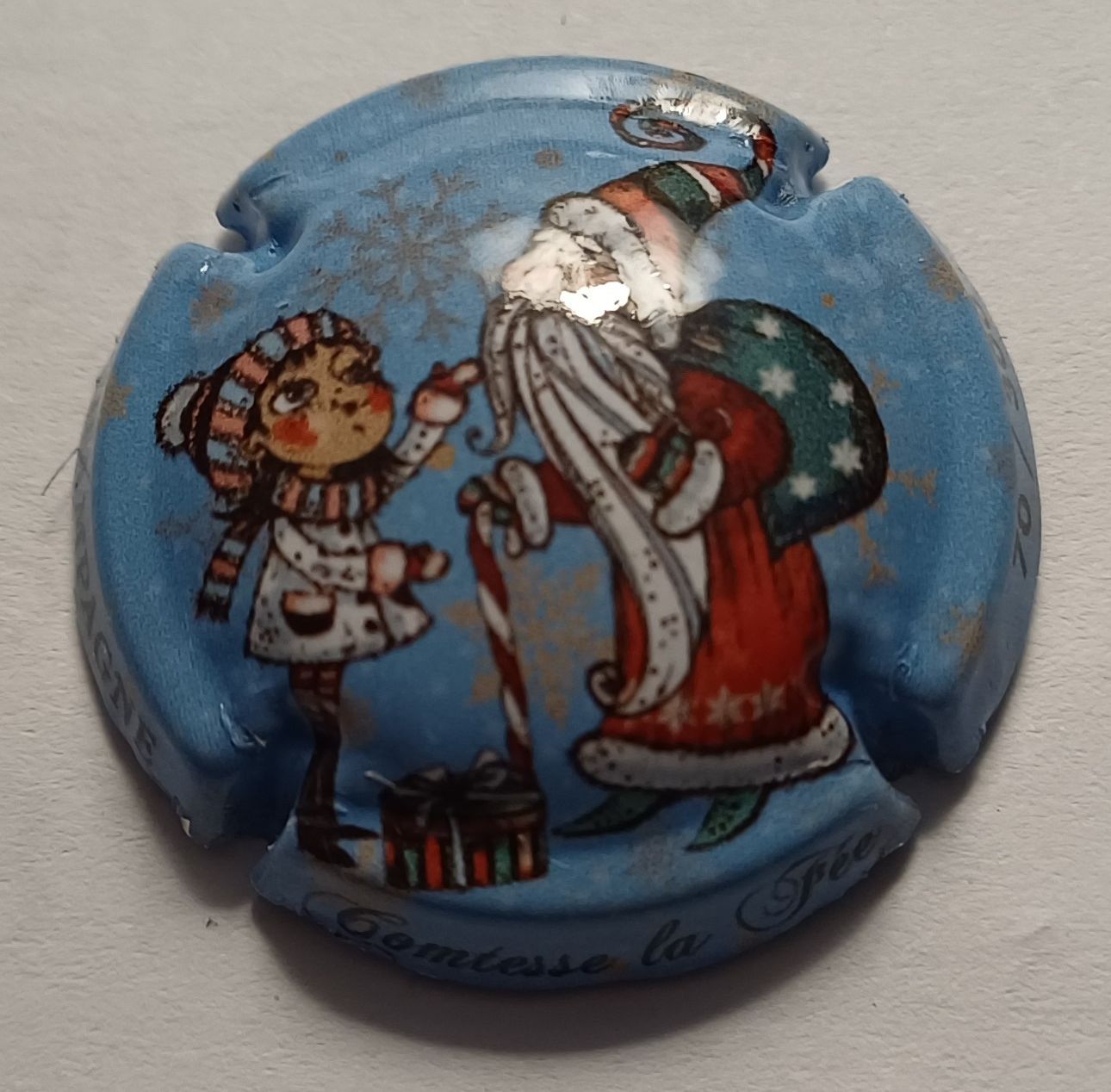 BELLE CAPSULE CHAMPAGNE COMTESSE LA FEE 300EX N°16 CALENDRIER DE L'AVENT 2025 NEWS