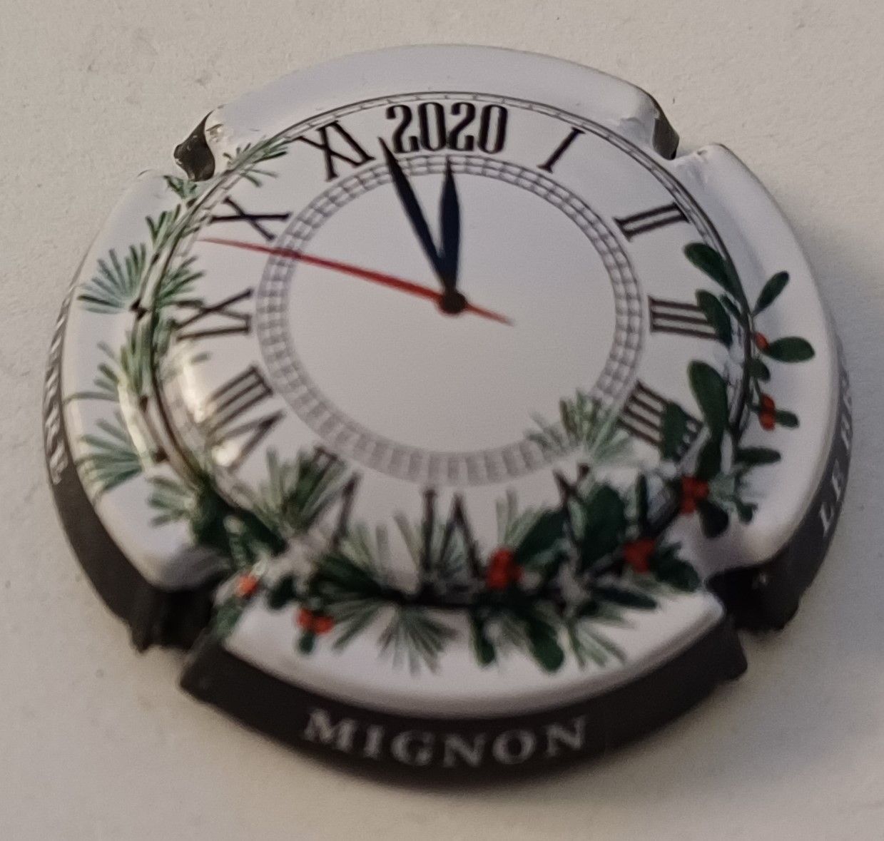 BELLE CAPSULE CHAMPAGNE PIERRE MIGNON BONNE ANNEE 2021 REF N°171 NEWS