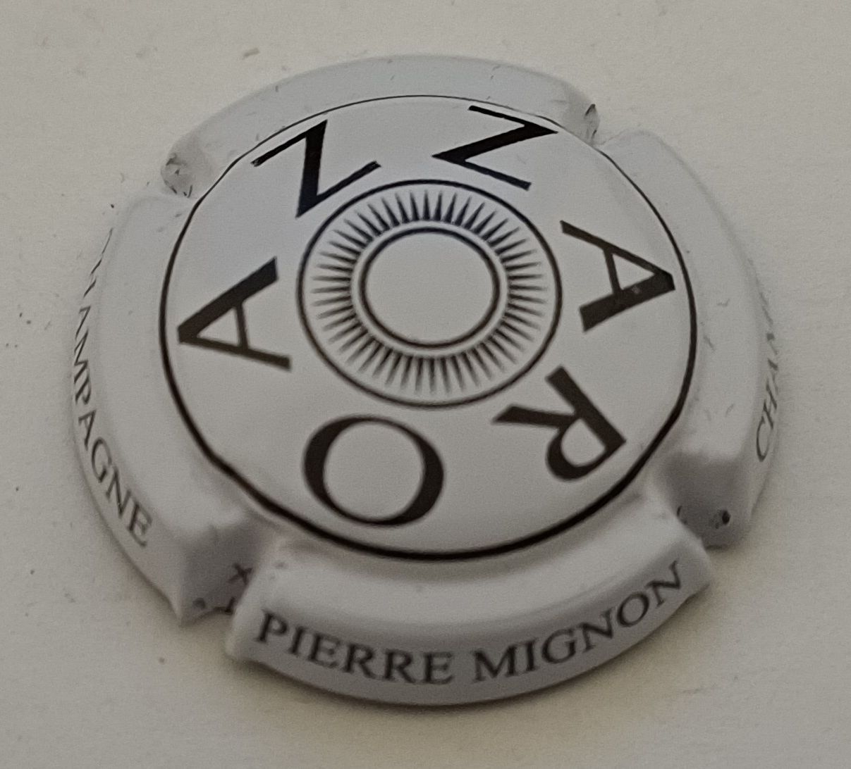 BELLE CAPSULE CHAMPAGNE PIERRE MIGNON AZZARO REF N°115 NEWS