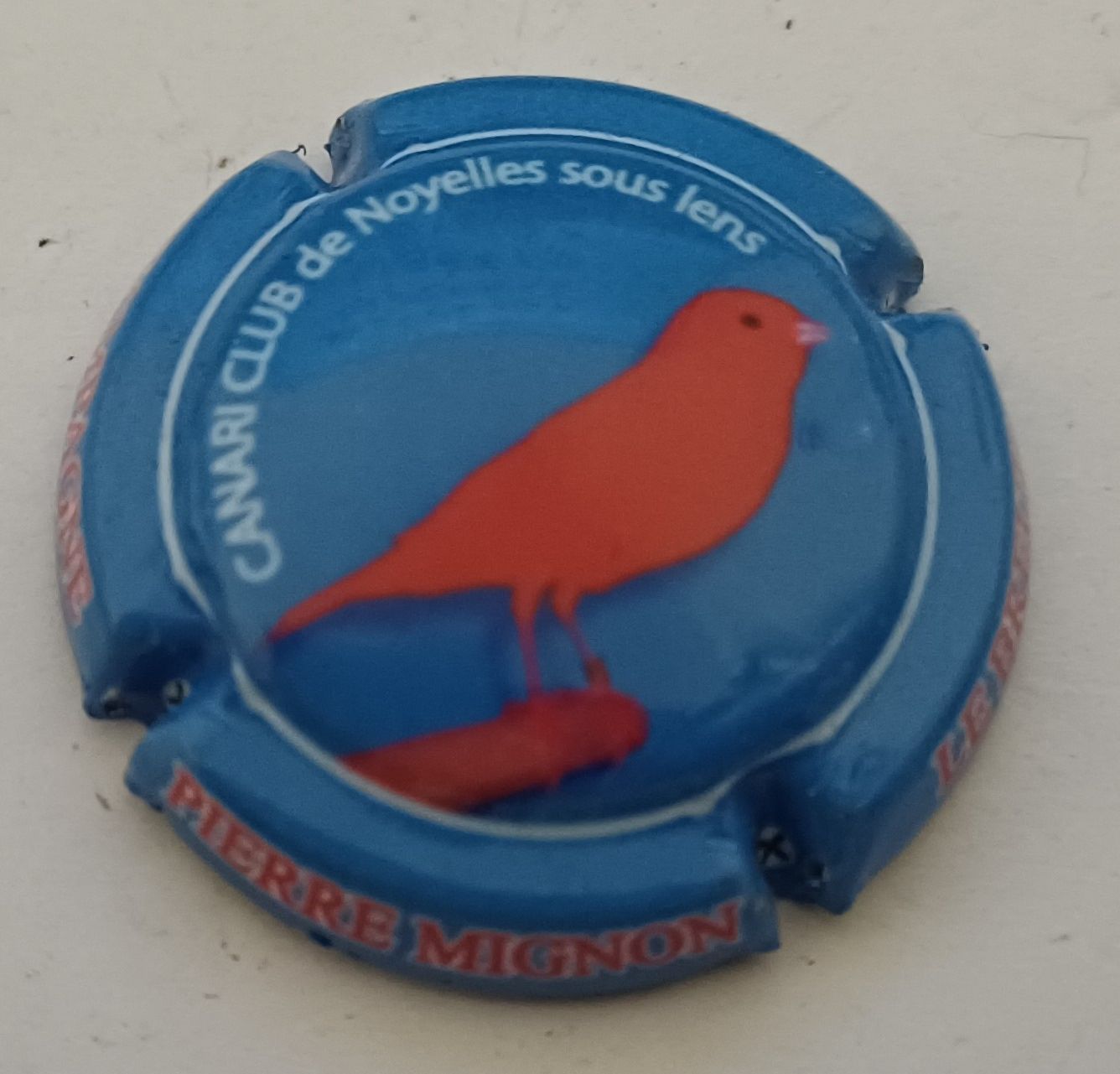 BELLE CAPSULE CHAMPAGNE PIERRE MIGNON CANARI REF N°102 NEWS