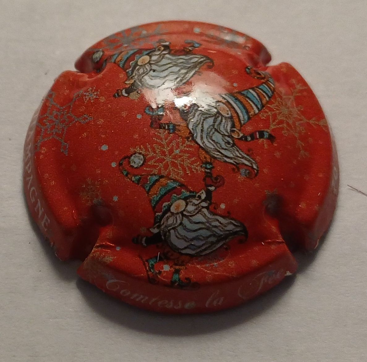 BELLE CAPSULE CHAMPAGNE COMTESSE LA FEE 300EX N°19 CALENDRIER DE L'AVENT 2025 NEWS