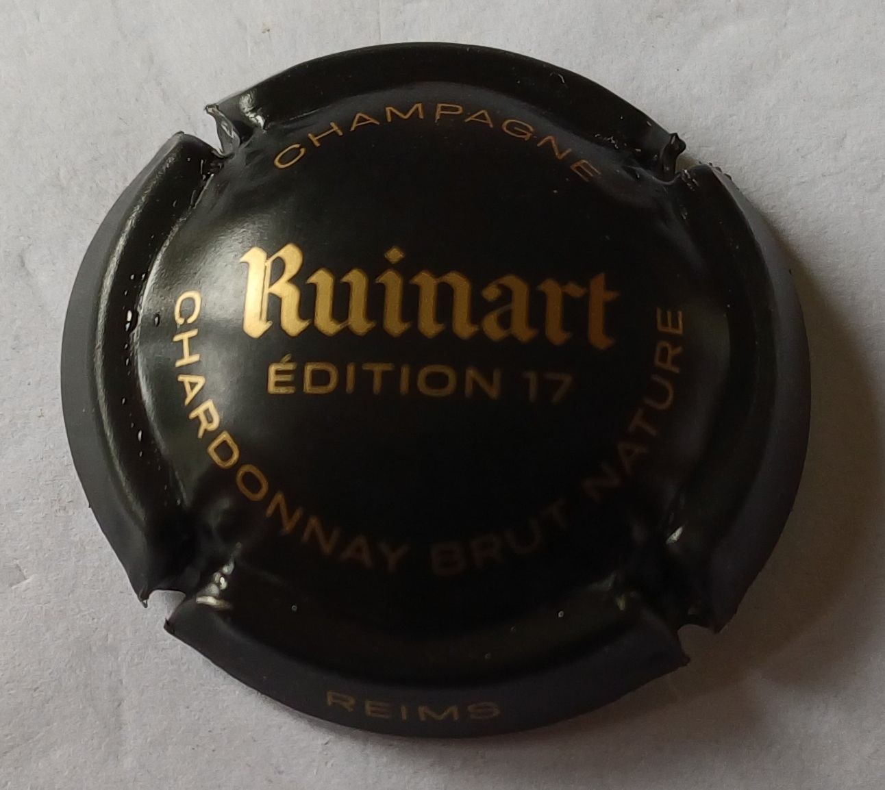 BELLE CAPSULE CHAMPAGNE DOM RUINART EDITOION 17 32MIN REF N°70 NEWS