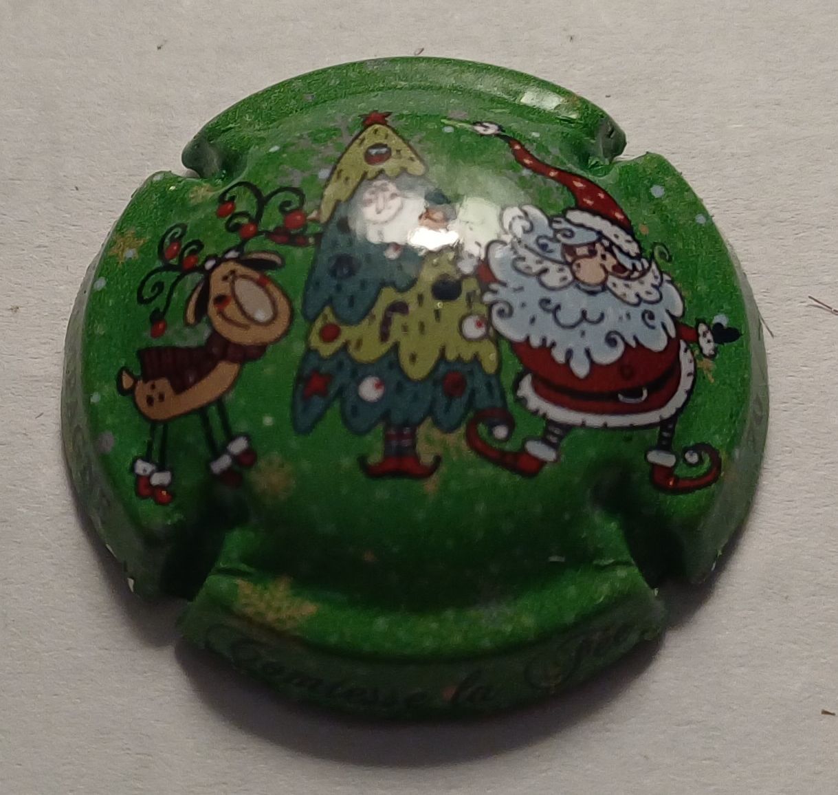 BELLE CAPSULE CHAMPAGNE COMTESSE LA FEE 300EX N°20 CALENDRIER DE L'AVENT 2025 NEWS