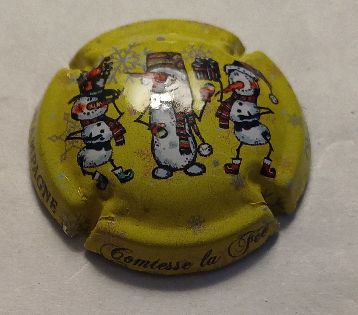 BELLE CAPSULE CHAMPAGNE COMTESSE LA FEE 300EX N°23 CALENDRIER DE L'AVENT 2025 NEWS