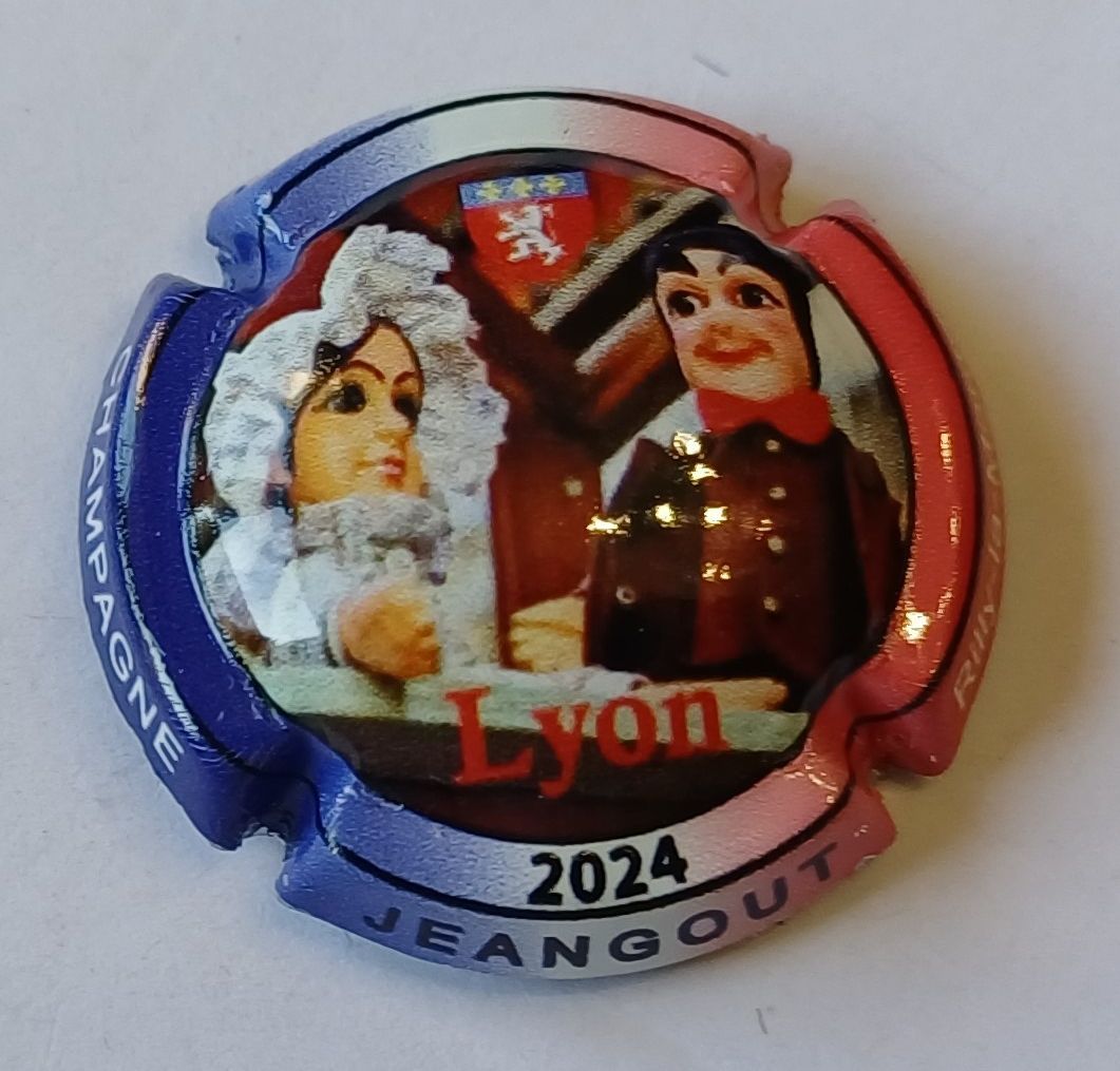 BELLE CAPSULE CHAMPAGNE JEANGOUT DIDIER et FILS GUIGNOL 2024 600ex REF N°22b NEWS